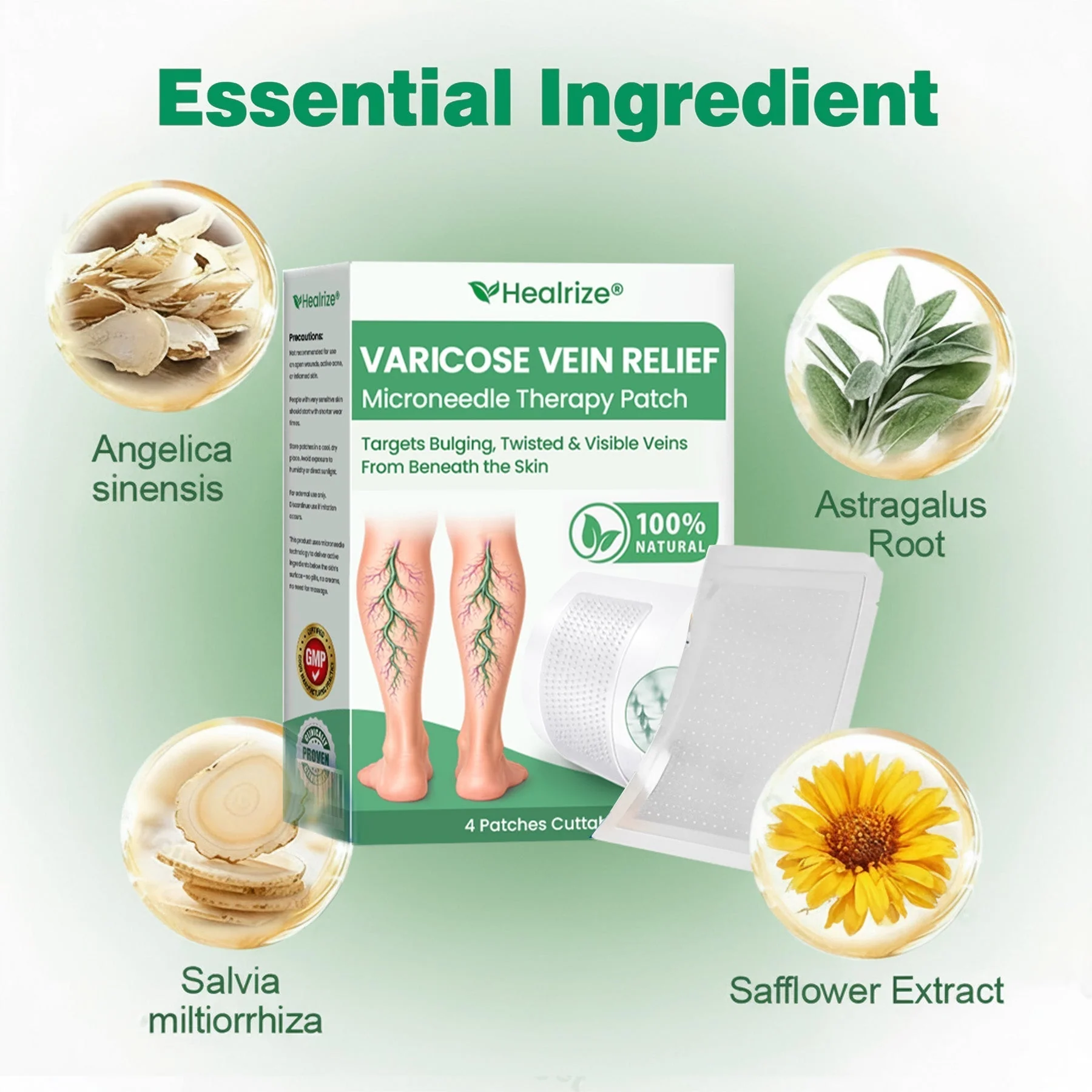 👨⚕️🔥Healrize® VeinEase Microneedle Care Patch⚡Instant Relief, Long-Term Results (offer) - Image 9