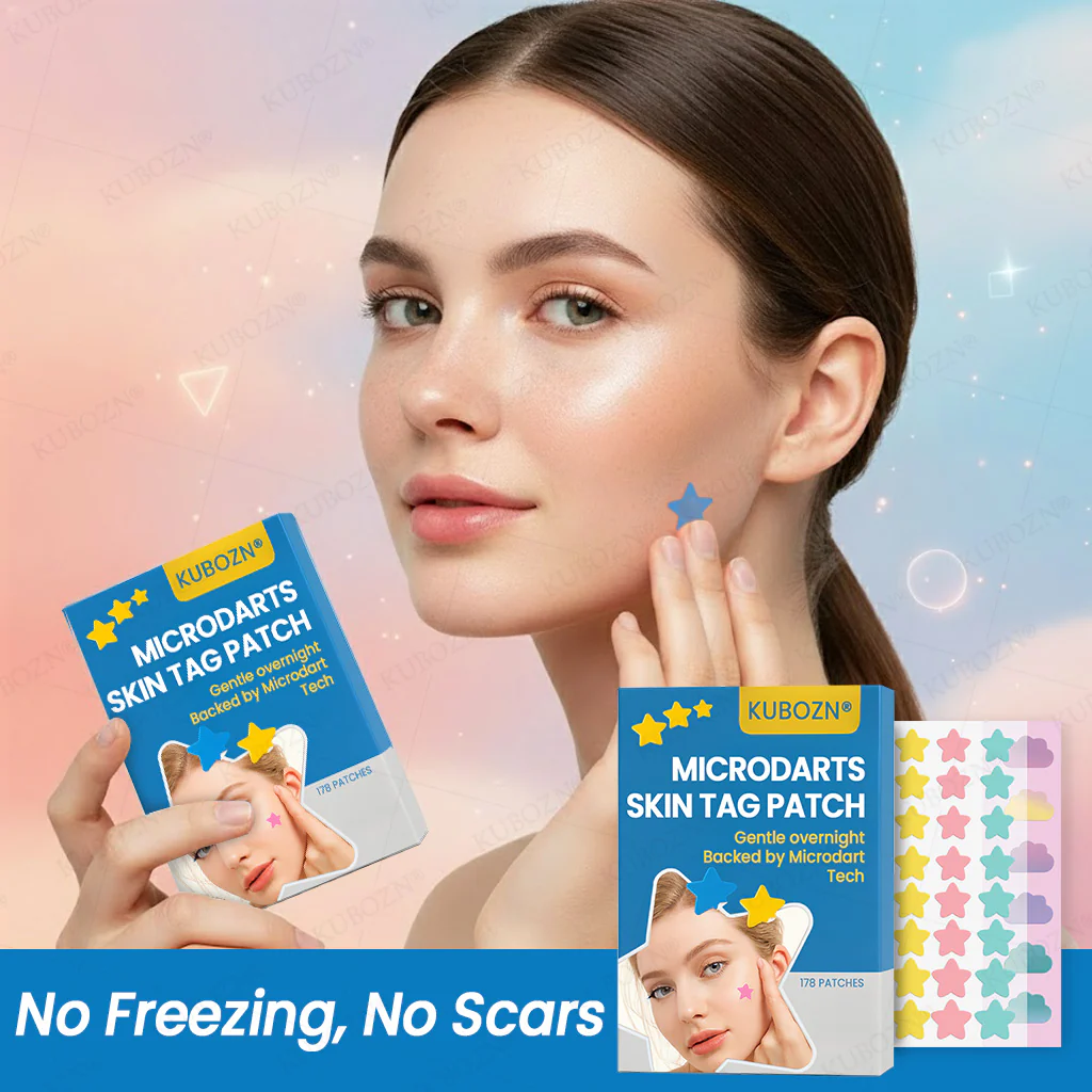 ✨KUBOZN® Pro MicroDarts Star Patch – Painless, Fast & Effective Skin Tag Removal - Image 2