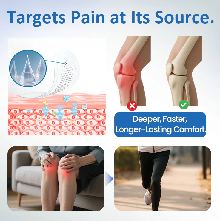 KUBOZN® Joint Pain Relief Patches – 40 Mixed Sizes for Knees, Back, Shoulders | NHS-Backed MicroTips - Image 4