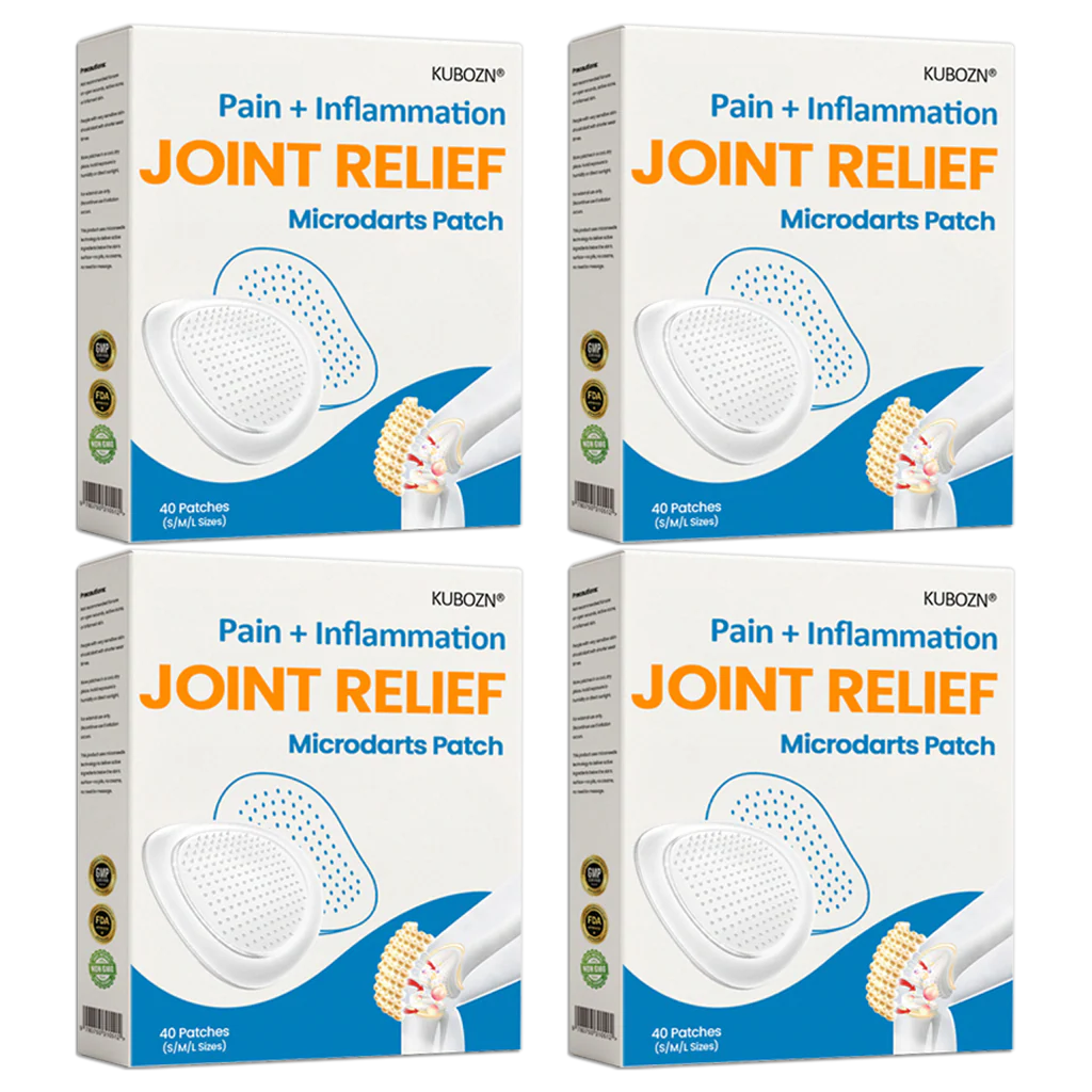 KUBOZN® Joint Pain Relief Patches – 40 Mixed Sizes for Knees, Back, Shoulders | NHS-Backed MicroTips (offer) - Image 7