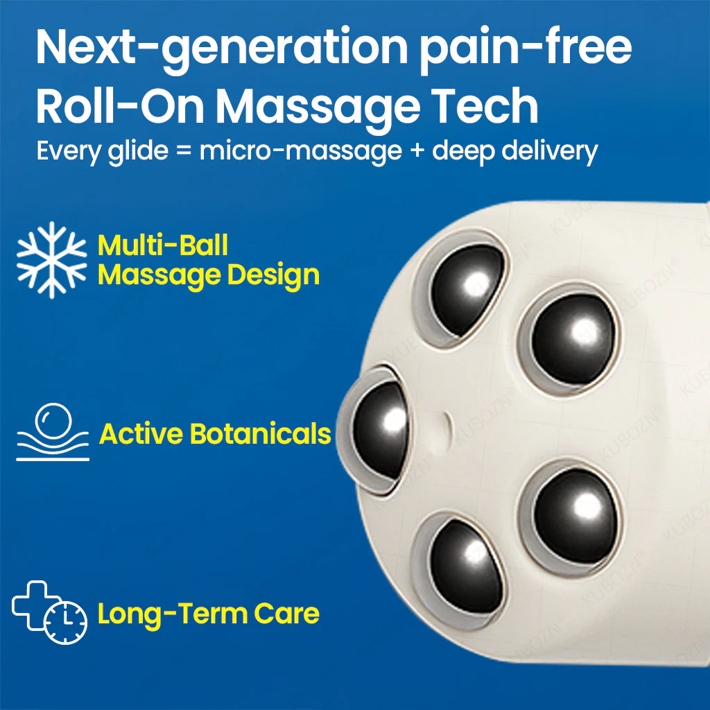 KUBOZN® Roll-On Cream for Lymphatic Drainage & Swelling Relief - Image 3