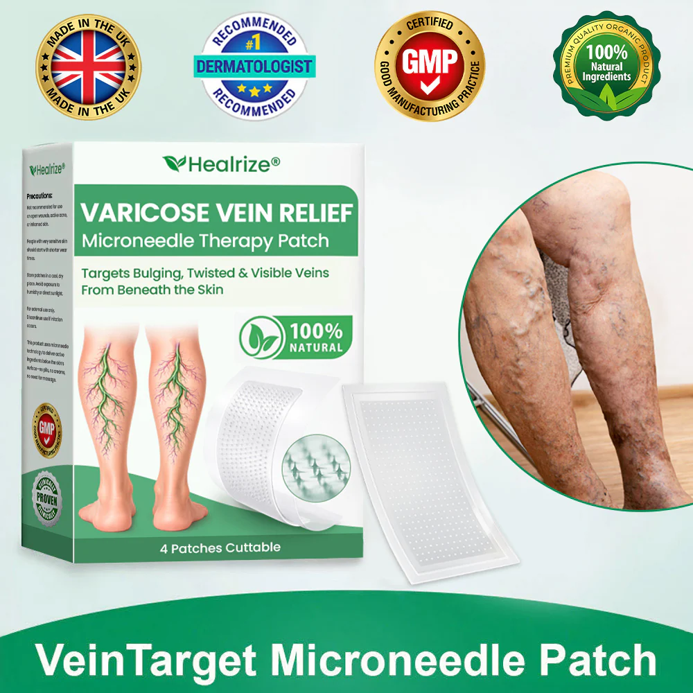 👨⚕️🔥Healrize® VeinEase Microneedle Care Patch⚡Instant Relief, Long-Term Results