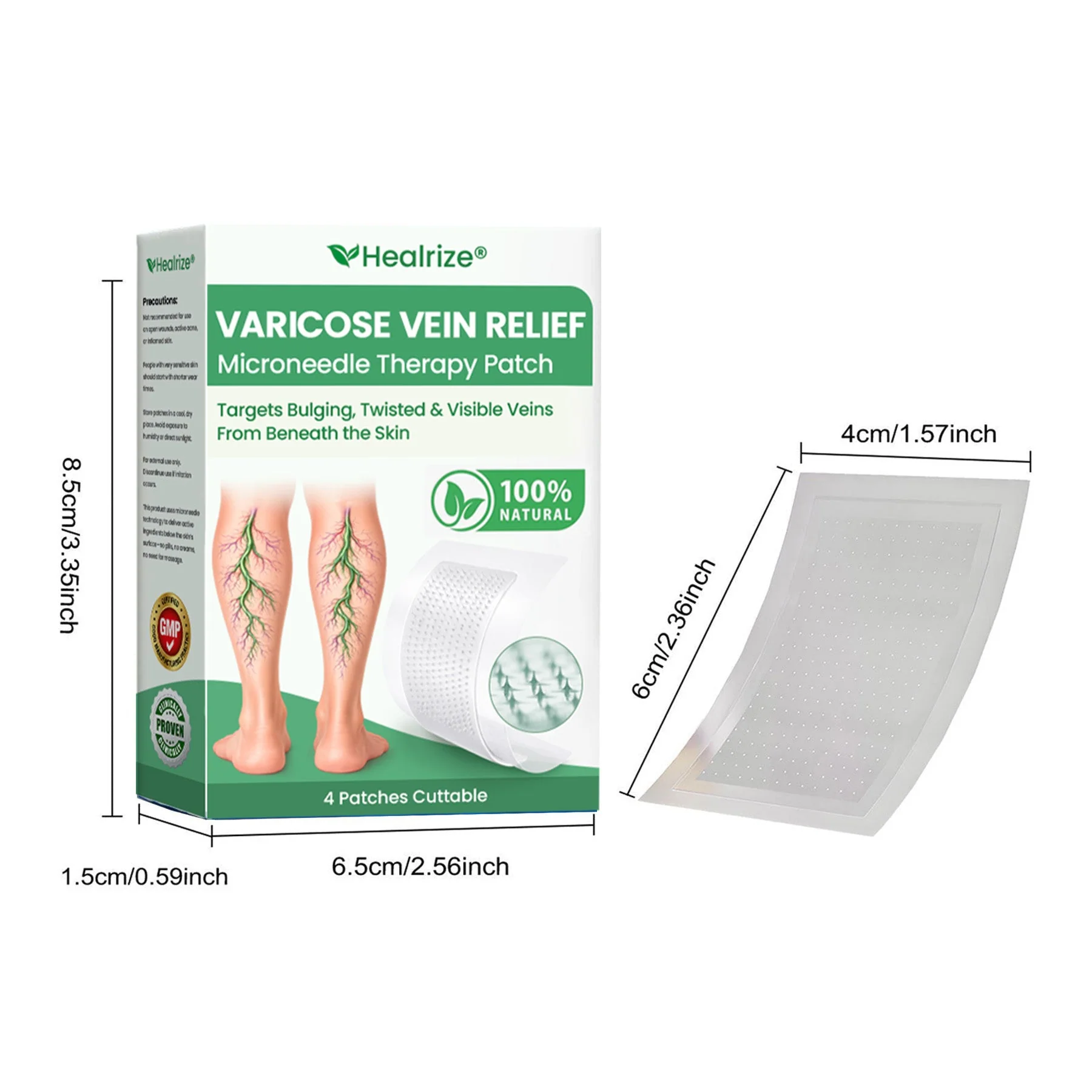 👨⚕️🔥Healrize® VeinEase Microneedle Care Patch⚡Instant Relief, Long-Term Results - Image 13